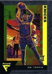 2020-21 Panini Flux Base Set Obi Toppin #206 card