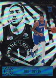 2020-21 Panini Illusions Base Set Obi Toppin #176 card
