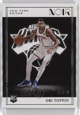 2020-21 Panini Noir Base Set Obi Toppin #150 card