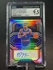 2020-21 Panini Prizm Rookie Penmanship Obi Toppin #RP-OTP card