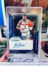 2020-21 Panini Prizm Sensational Signatures Obi Toppin #SS-OTP card