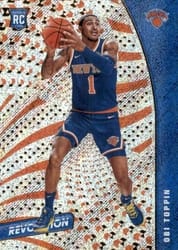 2020-21 Panini Revolution Base Set Obi Toppin #110 card