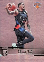 2021-22 Donruss Elite Base Set Obi Toppin #35 card