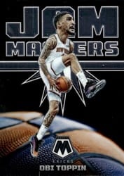 2021-22 Panini Mosaic Jam Masters Obi Toppin #9 card