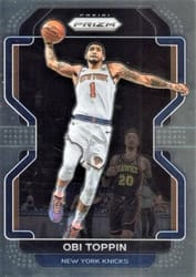 2021-22 Panini Prizm Base Set Obi Toppin #141 card