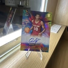 2022-23 Hoops Rookie Ink Ochai Agbaji #RI-OAB card