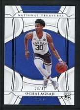 2022-23 Panini National Treasures Collegiate Base Set Ochai Agbaji #6 card