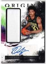 2022-23 Panini Origins Rookie Jersey Autographs Ochai Agbaji #RJA-OAG