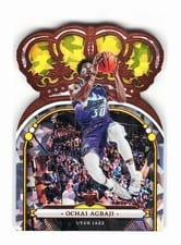 2022 Panini Crown Royale Ochai Agbaji #28 card