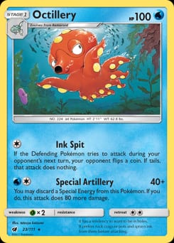 Crimson Invasion Octillery #23 card