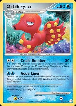Mysterious Treasures Octillery #57 card