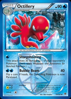 Plasma Blast Octillery #19 card
