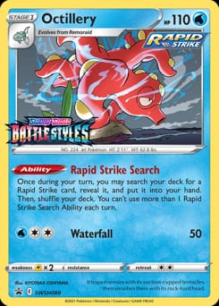 SWSH Black Star Promos Octillery #SWSH089 card