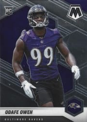 2021 Panini Mosaic Base Set Odafe Oweh #354 card