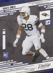 2021 Panini Prestige Base Set Odafe Oweh #258 card