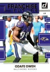 2022 Donruss Franchise Future Odafe Oweh #FF-OO card