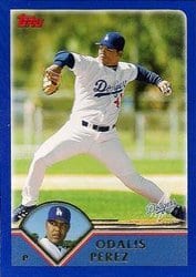 2003 Topps Base Set Odalis Perez #24 card