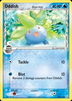 Holon Phantoms Oddish δ #73 card