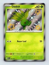 Paldean Fates Oddish #92 card