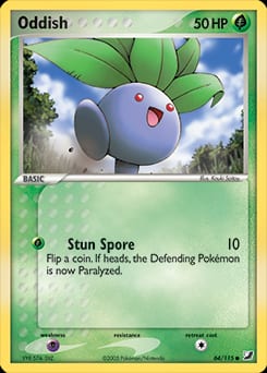 Unseen Forces Oddish #64 card