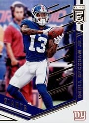 2018 Donruss Elite Base Set Odell Beckham Jr #6 card
