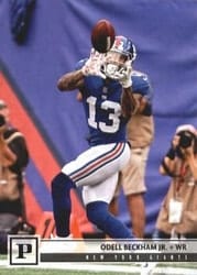 2018 Panini Base Set Odell Beckham Jr #211 card