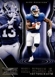 2018 Panini Playbook Base Set Odell Beckham Jr #60 card