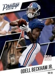 2018 Panini Prestige Base Set Odell Beckham Jr #56 card