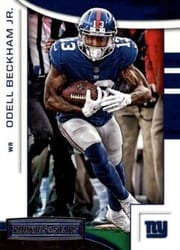 2018 Panini Rookies & Stars Base Set Odell Beckham Jr #5 card