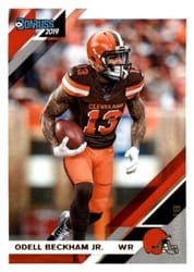 2019 Donruss Base Set Odell Beckham Jr. #180 card