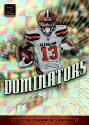 2019 Donruss Dominators Odell Beckham Jr. #DOM-13 card