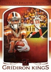 2019 Donruss Gridiron Kings Odell Beckham Jr. #GK-5 card