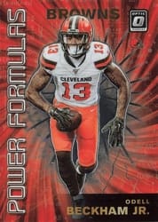2019 Donruss Optic Power Formulas Odell Beckham Jr. #PF-4 card