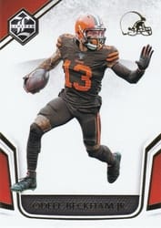 2019 Panini Limited Base Set Odell Beckham Jr #17 card