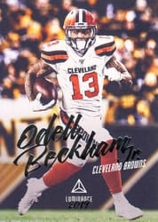 2019 Panini Luminance Base Set Odell Beckham Jr #89 card