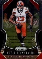 2019 Panini Prizm Base Set Odell Beckham Jr. #86 card