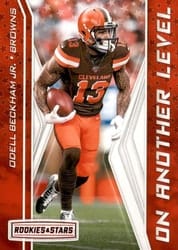 2019 Panini Rookies & Stars On Another Level Odell Beckham Jr #OAL-OBJ card