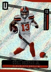 2019 Panini Unparalleled Base Set Odell Beckham Jr #47 card