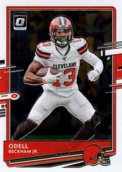 2020 Donruss Optic Base Set Odell Beckham Jr. #28 card