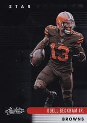 2020 Panini Absolute Star Gazing Odell Beckham Jr. #13 card