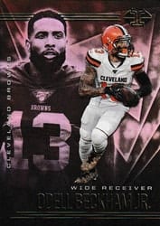 2020 Panini Illusions Base Set Odell Beckham Jr #58 card