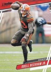 2020 Panini Prestige Base Set Odell Beckham Jr #37 card
