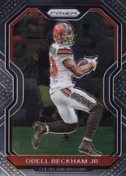 2020 Panini Prizm Base Set Odell Beckham Jr. #57 card