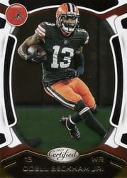 2021 Panini Certified Base Set Odell Beckham Jr #19 card