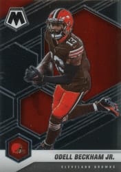 2021 Panini Mosaic Base Set Odell Beckham Jr. #54 card
