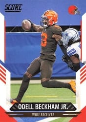 2021 Score Base Set Odell Beckham Jr. #107 card