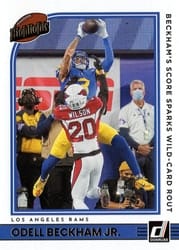 2022 Donruss Highlights Odell Beckham Jr. #H-OBJ card