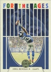 2022 Panini Legacy For the Ages Odell Beckham Jr #FA-12 card