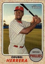 2017 Topps Heritage Base Set Odubel Herrera #247 card