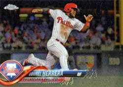 2018 Topps Chrome Base Set Odubel Herrera #46 card